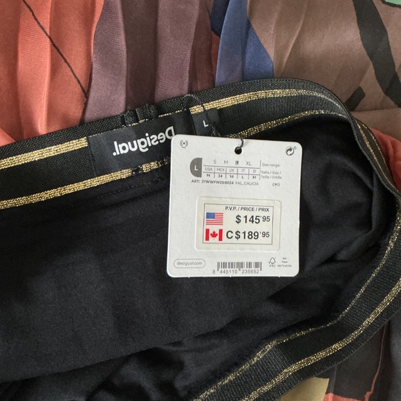 Desigual NWT Maxi/Midi Skirt Fits Like Size Medium - Picture 6 of 7